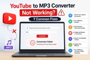 Youtube Converter not working